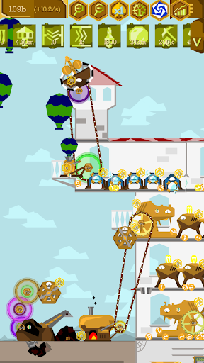 Idle Engineer Millionaire Gear - عکس بازی موبایلی اندروید