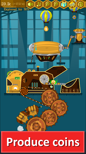 Steampunk Idle Spinner's Back! - عکس بازی موبایلی اندروید