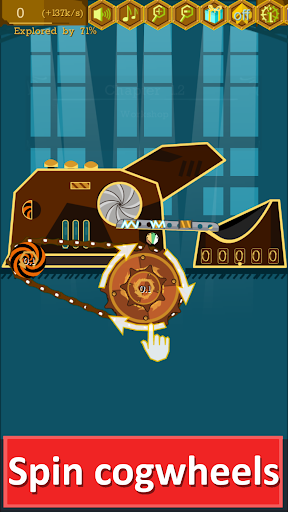 Steampunk Idle Spinner's Back! - عکس بازی موبایلی اندروید