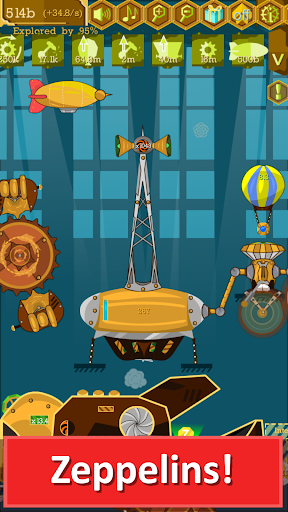 Steampunk Idle Spinner's Back! - عکس بازی موبایلی اندروید