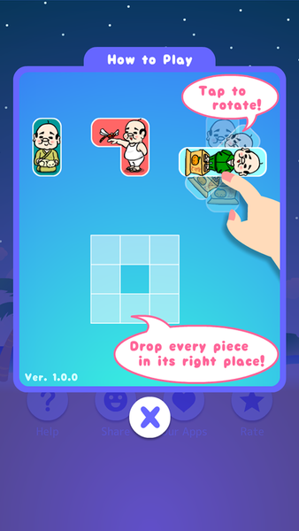 Mr. Puzzle - Free Puzzle Game - Gameplay image of android game