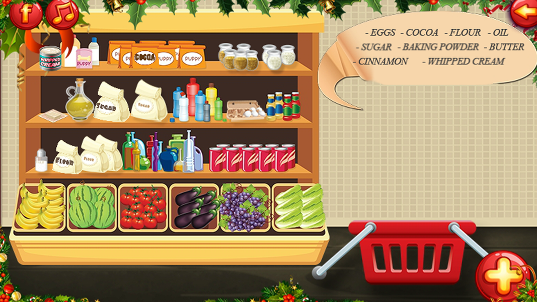 cooking games cake making game - Gameplay image of android game