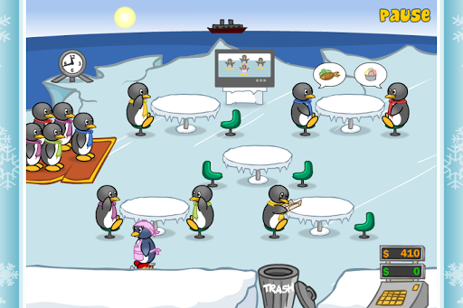 Penguin Diner: Restaurant Dash - Gameplay image of android game