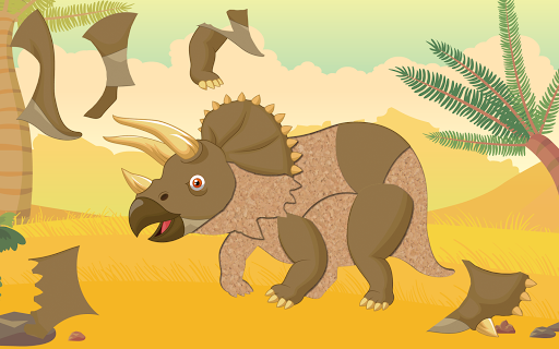 Dinosaur Puzzles Lite - عکس برنامه موبایلی اندروید