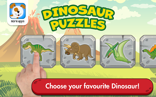 Dinosaur Puzzles Lite - عکس برنامه موبایلی اندروید