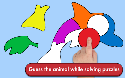 Animal Shape Builder Lite - Kids Preschool Puzzles - عکس برنامه موبایلی اندروید