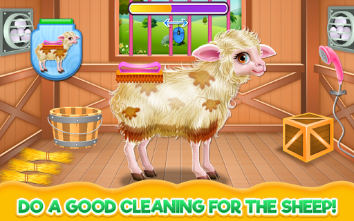 Sheep Care: Animal Care Games - عکس بازی موبایلی اندروید
