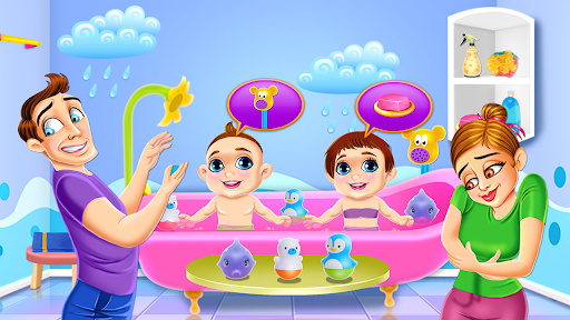 Crazy Mommy vs Daddy Caring - عکس برنامه موبایلی اندروید