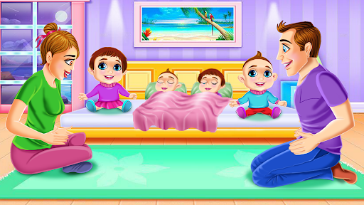 Crazy Mommy vs Daddy Caring - عکس برنامه موبایلی اندروید