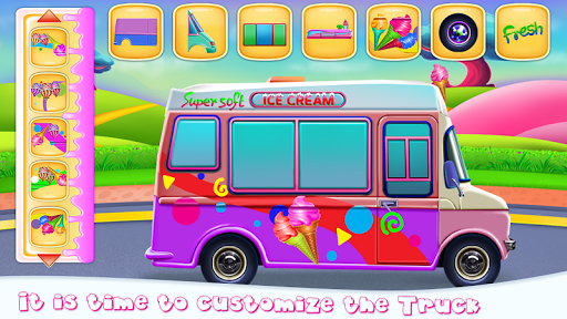 Girly Ice Cream Truck Car Wash - عکس برنامه موبایلی اندروید
