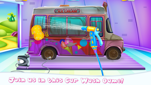 Girly Ice Cream Truck Car Wash - Image screenshot of android app