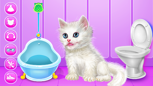 Kitty Care and Grooming - Image screenshot of android app