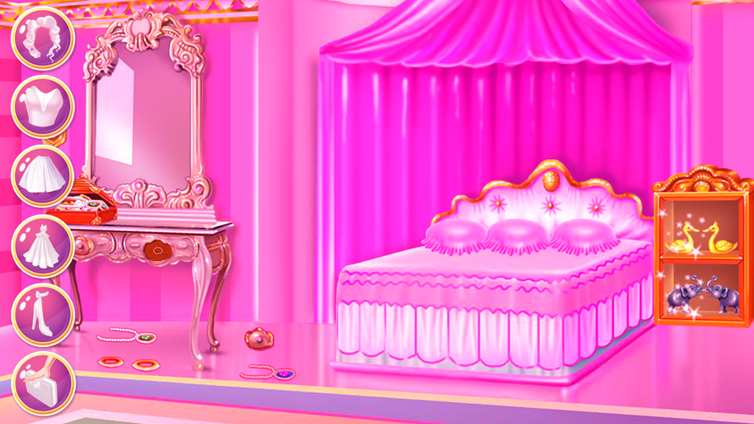 Little Princess Castle Room - Gameplay image of android game