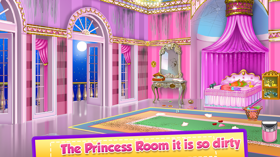 Little Princess Castle Room - Gameplay image of android game