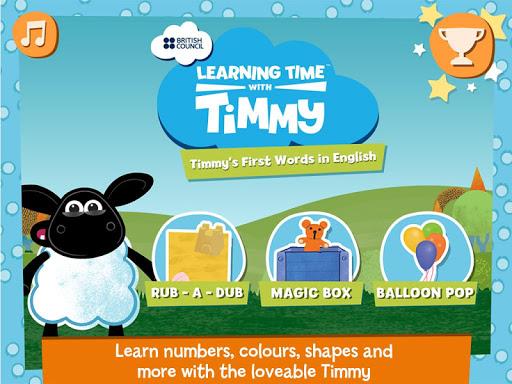 Timmy's First Words in English - عکس برنامه موبایلی اندروید