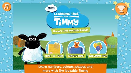 Timmy's First Words in English - Image screenshot of android app