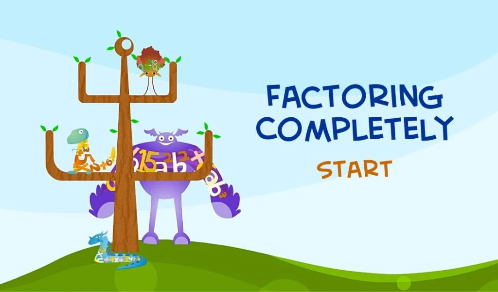 Factoring Completely - عکس برنامه موبایلی اندروید