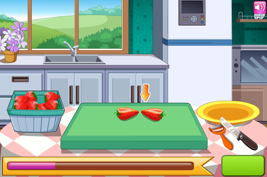 games cooking ice cream fruity - عکس بازی موبایلی اندروید