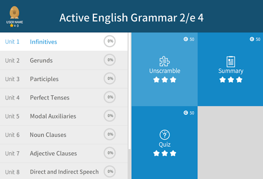 Active English Grammar 2nd 4 - عکس برنامه موبایلی اندروید