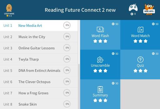 (2019) Reading Future Connect 2 - عکس برنامه موبایلی اندروید