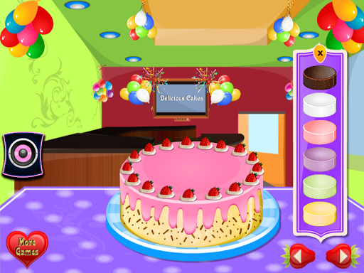 Delicious Cake Decoration - Gameplay image of android game