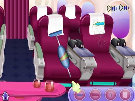 Holiday Airplane Cleaning - Gameplay image of android game