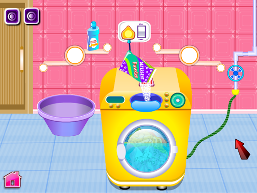 Ironing clothes girls games - عکس بازی موبایلی اندروید