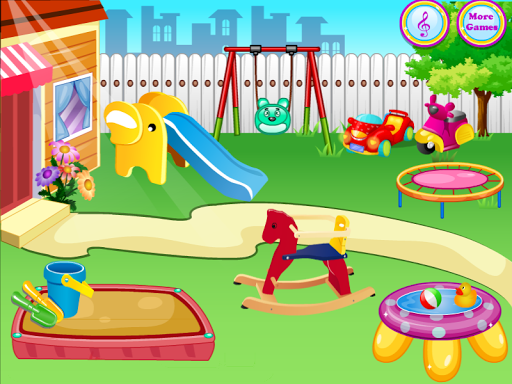 Kindergarten Clean Up - Gameplay image of android game