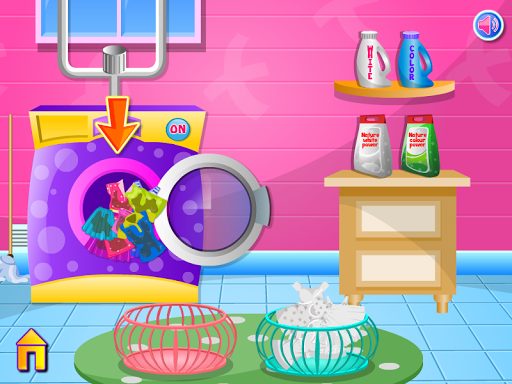 Laundry clothes girls games - عکس بازی موبایلی اندروید