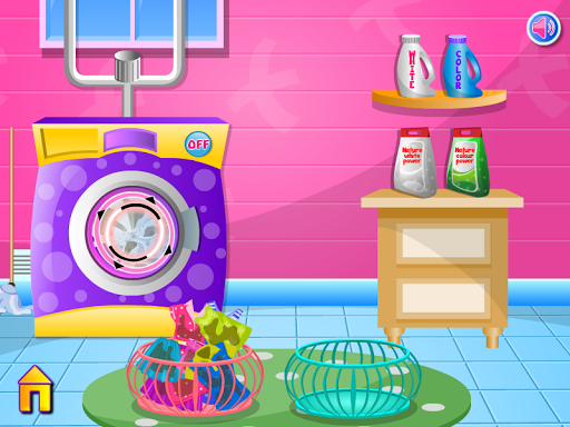 Laundry clothes girls games - عکس بازی موبایلی اندروید