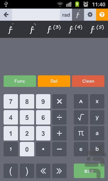 Derivative Calculator - Image screenshot of android app