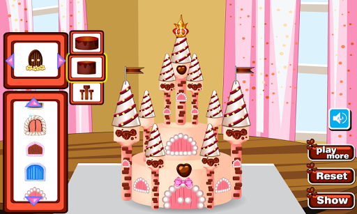 Chocolate Castle Cake - Gameplay image of android game