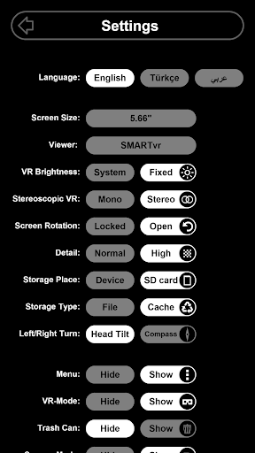 Sites in VR - عکس برنامه موبایلی اندروید