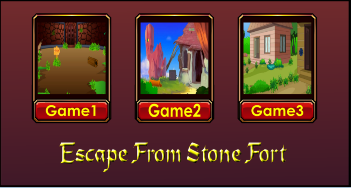 Escape From Stone Fort - Escap - عکس برنامه موبایلی اندروید