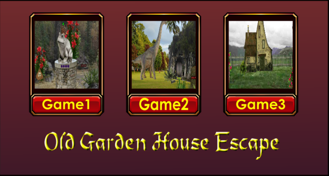 Old Garden House Escape - Esca - عکس بازی موبایلی اندروید