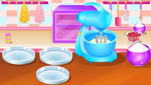 cooking games cake berries - Gameplay image of android game