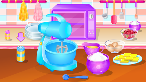 cooking games cake berries - Gameplay image of android game