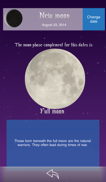 Moon of Birth - عکس برنامه موبایلی اندروید
