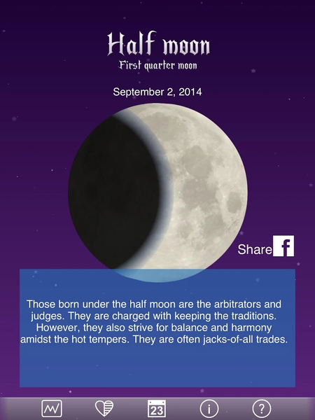 Moon of Birth - عکس برنامه موبایلی اندروید