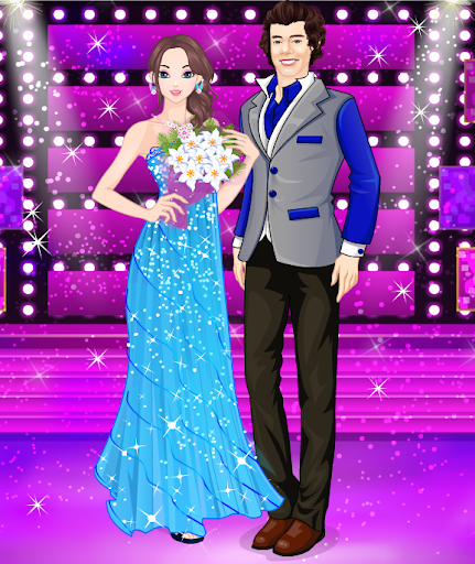 Games Actress Dress Up - Gameplay image of android game