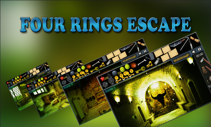 Four Rings Escape JRK Games 18 - عکس بازی موبایلی اندروید