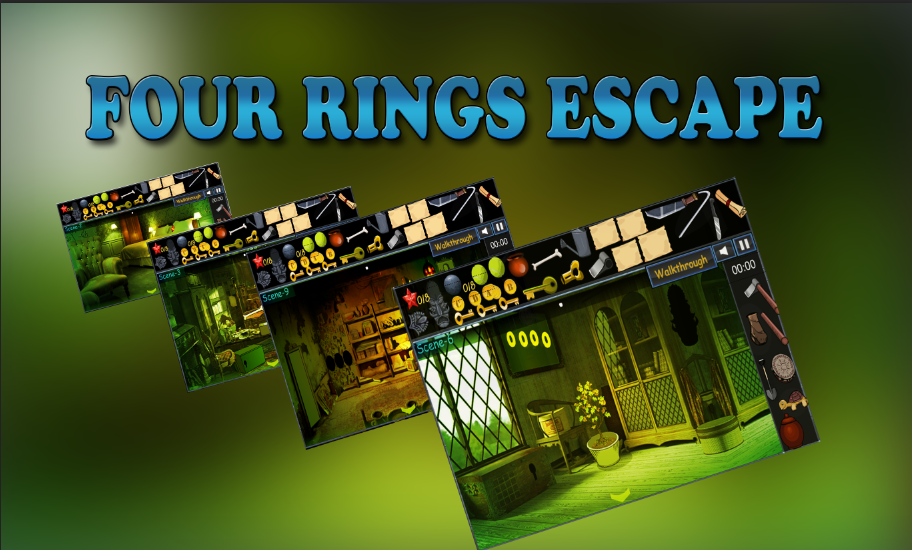 Four Rings Escape JRK Games 18 - عکس بازی موبایلی اندروید