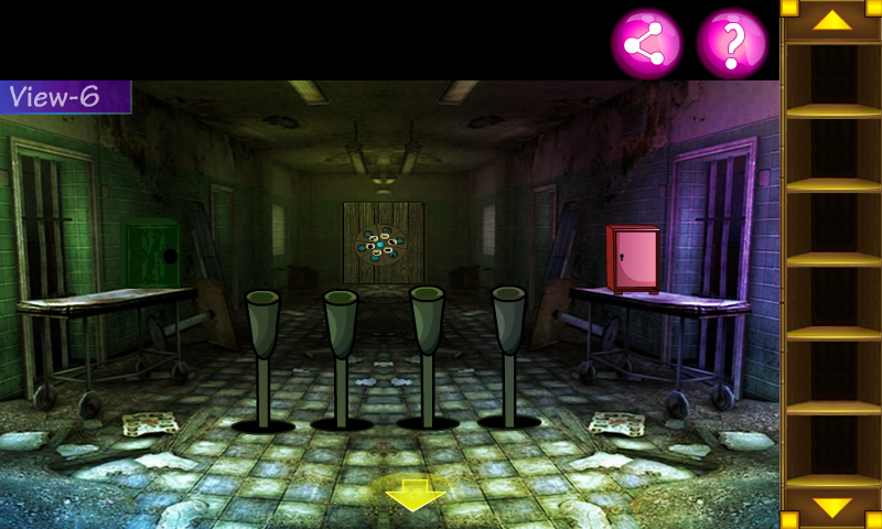 Ruined House Escape Game - Gameplay image of android game