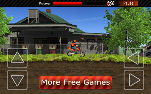 Desert Motocross Free - Gameplay image of android game