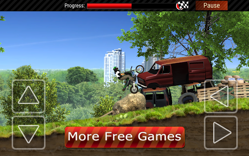 Desert Motocross Free - Gameplay image of android game