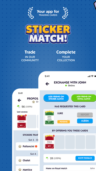 Sticker Match - عکس بازی موبایلی اندروید