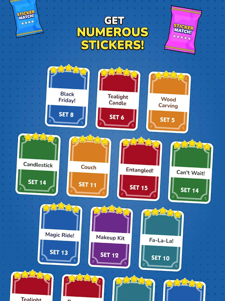 Sticker Match - Gameplay image of android game