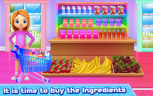 Rainbow Unicorn Cake Cooking - Image screenshot of android app