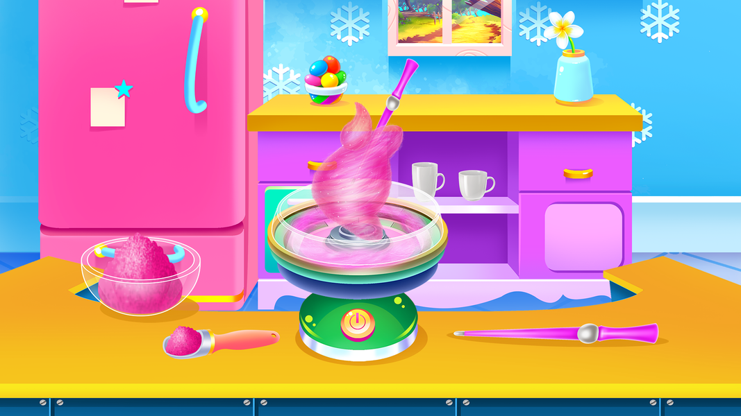 Cotton Candy Unicorn Maker - Image screenshot of android app