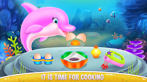 Cute Dolphin Caring & Dressup - Image screenshot of android app
